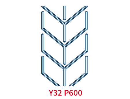 Шевронная лента C32 P600 EP400