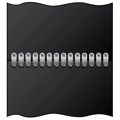 Соединители для конвейерных лент Flexco® Bolt Solid Plate 1-1/2ЕS